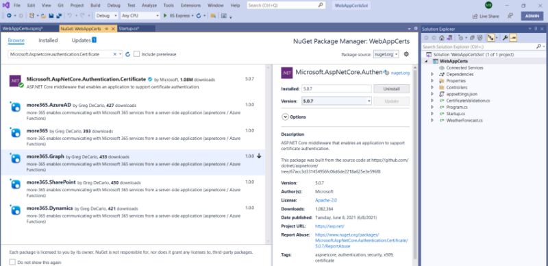 Using Certificates For Api Authentication In Net 5 - Abstract Photo Collection - High Resolution Quality